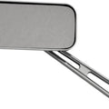HardDrive Rectangular Mirror with Slotted Stem Chrome 60-0034AK Harley Davidson