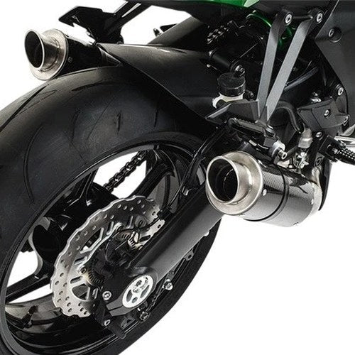 Hotbodies Mgp Slip-On Mufflers with Carbon Fiber Sleeve #51501-2400 for Kawasaki