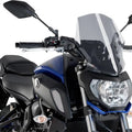 Puig Naked Touring Windscreen Light Smoke #9667H fits Yamaha MT-07 2018-2020
