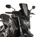 Puig Naked Sport Windscreen Black #9687N for Honda CB650F 2017-2018
