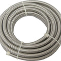 HardDrive Stainless Steel Braided Hose 6 ft. 3/8" D Silver