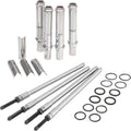 Rocket Cams Speedy Adjustable Pushrod Kit with Covers 6004-06-01 Harley Davidson