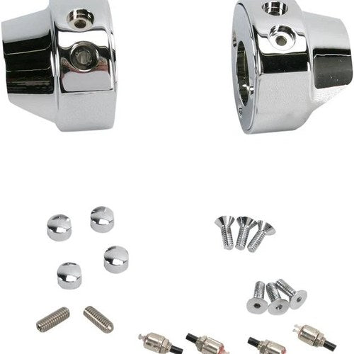 Hawg Halters Switch Housing 2-Button Chrome