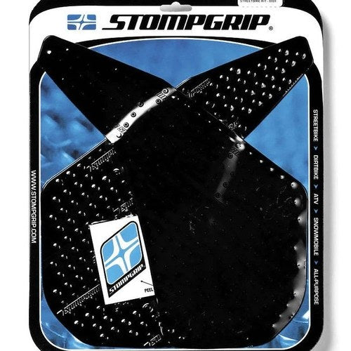 Stomp Grip Tank Protectors Black Fits Yamaha FZ1 2006-2012