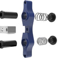 Tamer MX Double Button Holeshot Device Replacement Button Assembly Blue