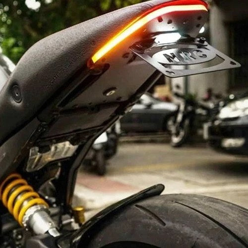New Rage Cycles Fender Eliminator w/Standard License Bracket Ducati Monster 1100