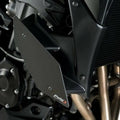 Puig Downforce Side Spoilers Black #20284N for Kawasaki Z900 ABS/Z900