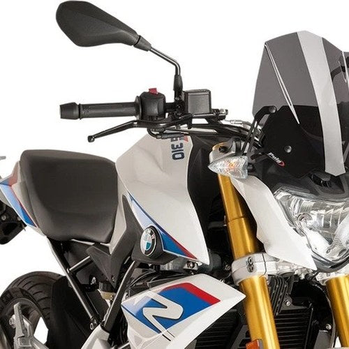 Puig Naked Sport Windscreen Dark Smoke #8920F BMW G 310 R 2016-2023