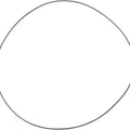 Moose Clutch Cover Gasket #94909 for Honda CRF450R/CRF450X