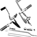DS Forward Controls w/ O-Ring Pegs Chrome Harley Davidson 139182