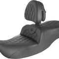 Saddlemen RoadSofa LS Seat With Backrest #284545 Harley Davidson