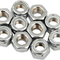 DS Chrome Motorcycle Nylon Insert Lock Nut 10-Pack 5/16"-18