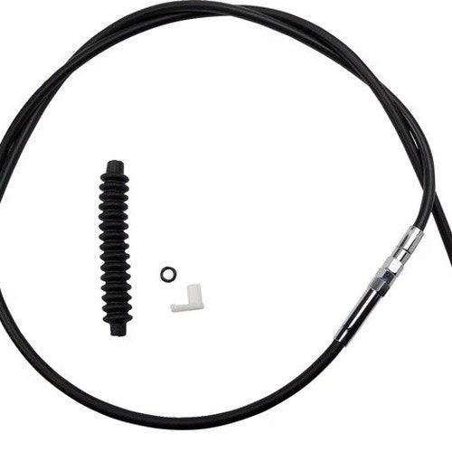 Drag Specialties Black Vinyl Clutch Cable 68-11/16" Black 211843 Harley Davidson