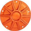 Arlen Ness 10-Gauge Derby Cover Orange #700-021 Harley Davidson