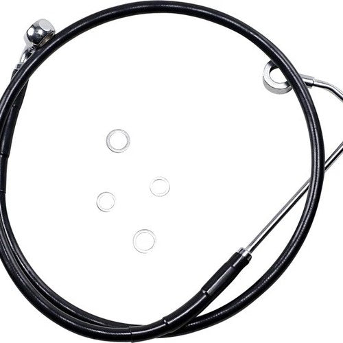 DS Vinyl Brake Line Kit ABS Front Upper +10" Harley Fxs 12-13