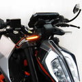 New Rage Cycle LED Front Turn Signals Amber/Clear #390-FB KTM 390 Duke