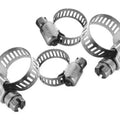 Motion Pro Hose Clamps 1/4" to 5/8" 10-Pack