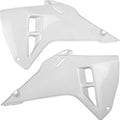 Acerbis Radiator Shrouds White #2986000002 for Honda Crf 250/CRF 450 2025
