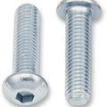 Bolt Motorcycle Hardware Button Head Allen Bolts M8 x 30mm 10-Pack