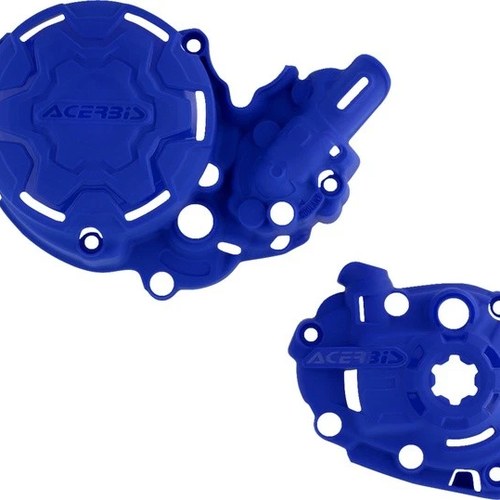 Acerbis X-Power Engine Cover Kit Blue #2986210003 for Yamaha YZ250F
