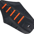 Moose Ribbed Seat Cover Black/Orange #148402 KTM