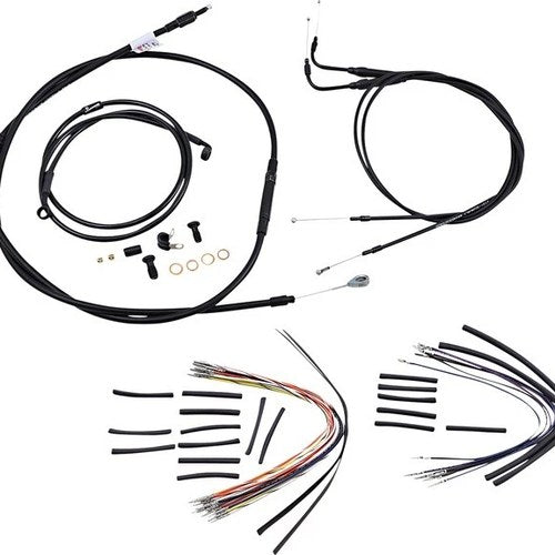 Burly Cable/Brake Line Kit for 18" Gorilla Bars #B30-1017 Harley Davidson