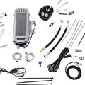 UltraCool Side Mount Oil Cooler for S&S T124/T143 Only Chrome #SMT-2CSS