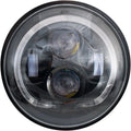 Rivco 7" LED Headlight Assembly Black