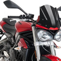 Puig Naked Sport Windscreen Black #9999N Triumph Street Triple S 2017-2019