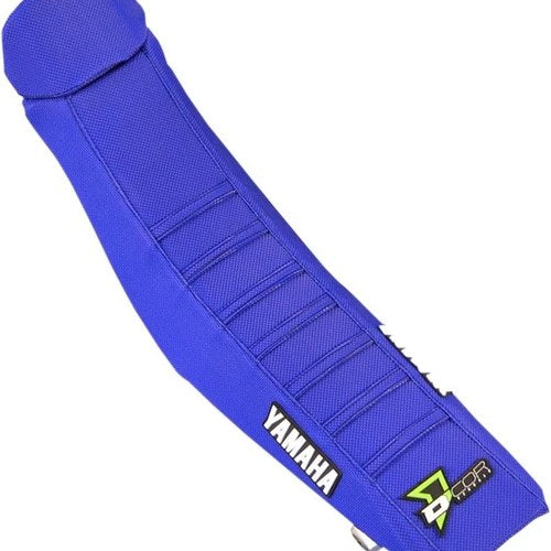 Dcor Ribbed Seat Cover Blue for Yamaha YZ450F/YZ250F 4-Stroke 2014-2015
