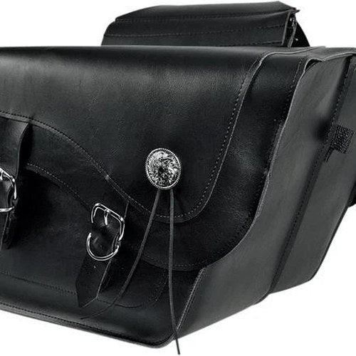 Willie & Max Deluxe Large Slant Saddlebags
