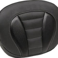 Mustang Deluxe Touring Sissy Bar Pad Gunmetal Stitch 12"W x 9"H #89015GM