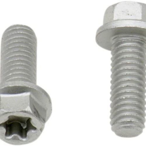 Bolt Motorcycle Hardware Torx Hex Head Flange Bolts M6 x 16mm 10-Pack