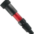 PU Flashing Spark Plug Cap Straight Red
