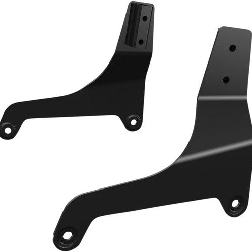 Drag Specialties Sissy Bar Side Plates Black #232787
