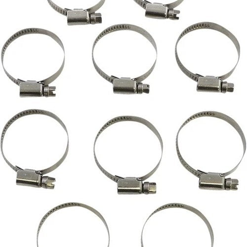 Parts Unlimited Embossed Hose Clamps 25mm to 40mm