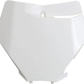 UFO Front Number Plate White KT04094047 KTM