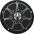 Rekluse Derby Cover Wrinkle Black #RMS-0515004 Harley Davidson