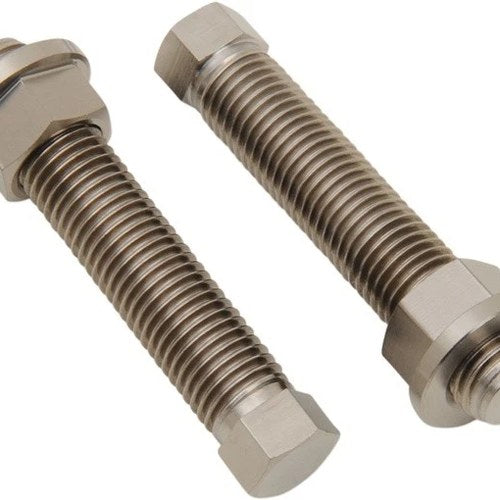 Works Connection Titanium Axle Adjuster Bolts 10mm #70-635 KTM/Husqvarna