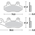 Braking CM44 Brake Pads #696CM44 for Yamaha/Kawasaki/Suzuki