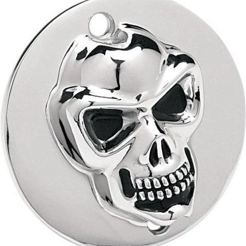 DS 3D Skull Points Cover Chrome Harley Davidson Sportster