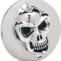 DS 3D Skull Points Cover Chrome Harley Davidson Sportster