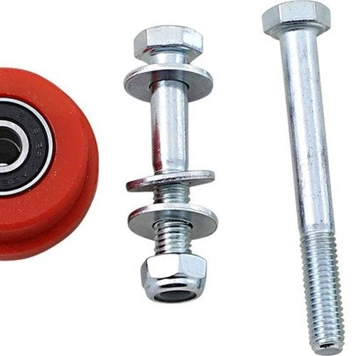 TM Designworks Powerlip Chain Roller Kit Red #PLR-550-RD for Suzuki/Yamaha/Honda