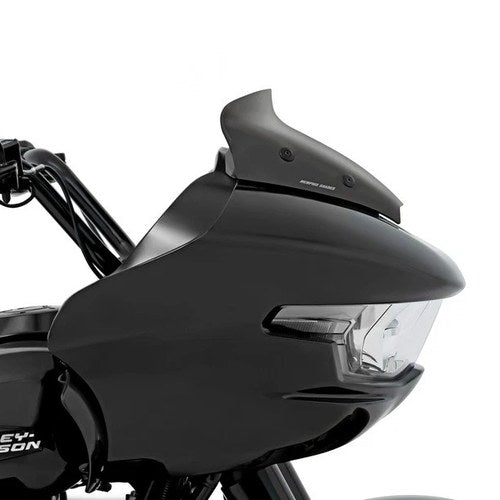 Memphis Shades Spoiler Windshield 2" Dark Black Smoke Harley Davidson Road Glide