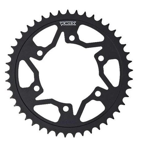Vortex Steel Rear Sprocket 42T 525 Black #454S-42 for Kawasaki