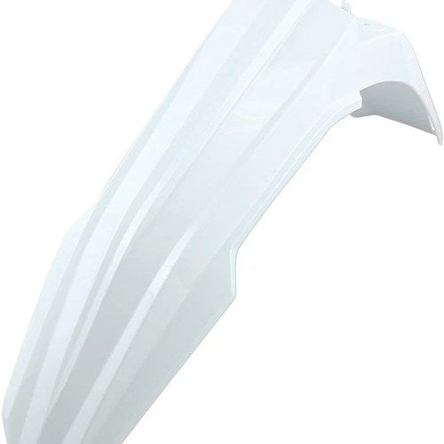 UFO Front Fender White #SU04939041 for Suzuki RM-Z450/RM-Z250