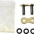 JT 520 X1R Heavy-Duty X-Ring Chain Clip-Type Master Link Gold