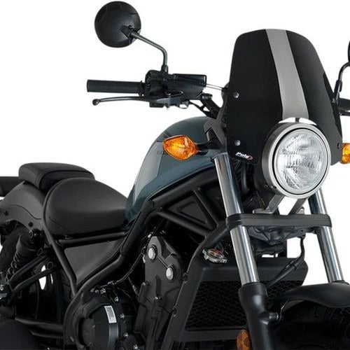 Puig New Generation Sport Windshield Black 3829N for Honda