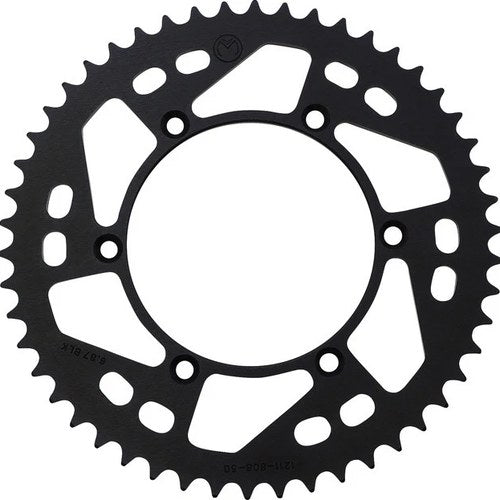 Moose Rear Aluminum Sprocket 50T Black for Suzuki/Kawasaki