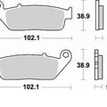 Braking SM1 Brake Pads #720SM1 for Honda/Triumph/Indian